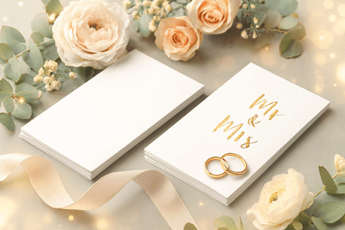 Carte personnalisable en A5